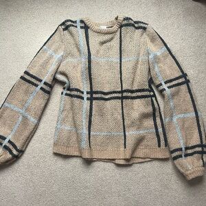Color block sweater